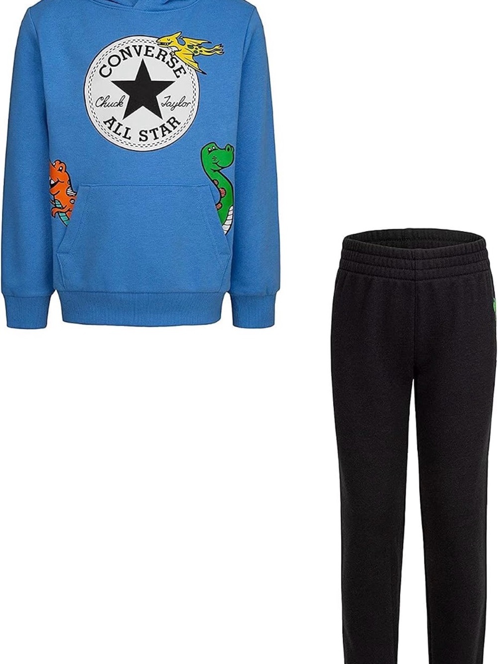 Converse Baby Boys Dino Hoodie & Jogger Set - 24 Months